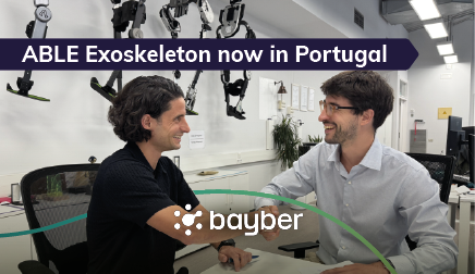 ABLE Exoskeleton now in Portugal