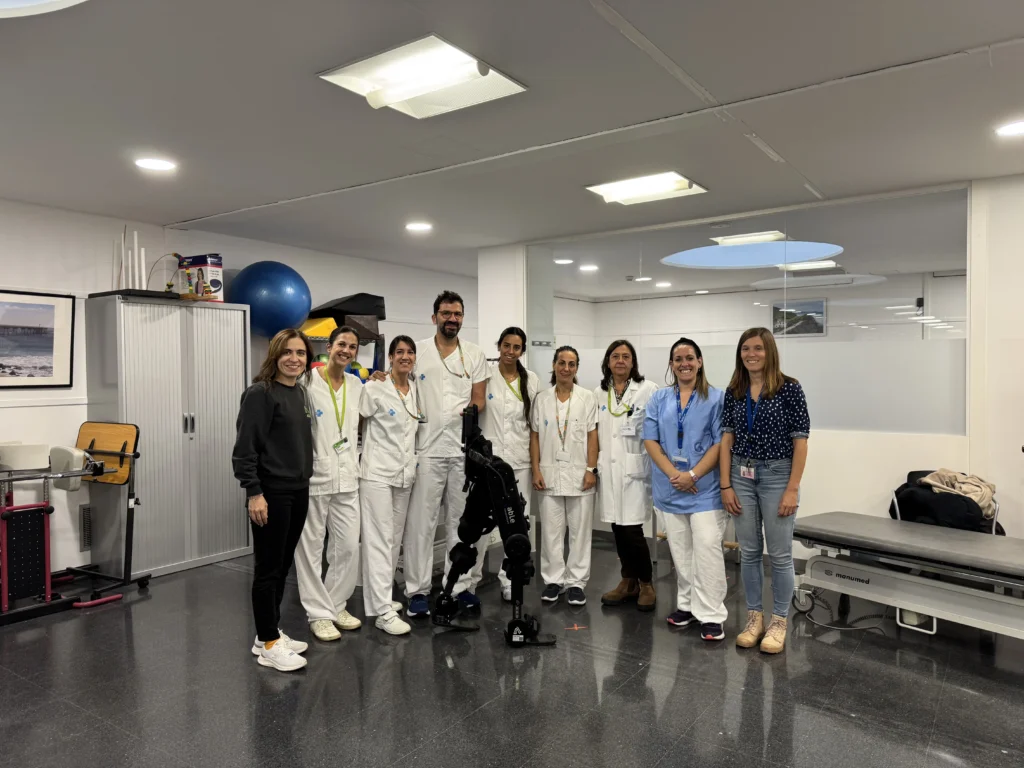 Exoesqueleto ABLE ahora en el Hospital Germans Trias y Pujol en Badalona