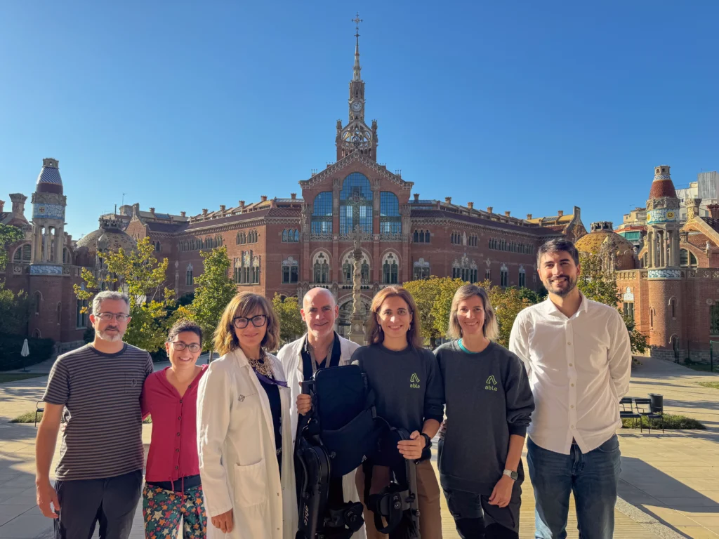 El Exoesqueleto ABLE ahora en el Hospital de la Santa Creu i Sant Pau de Barcelona